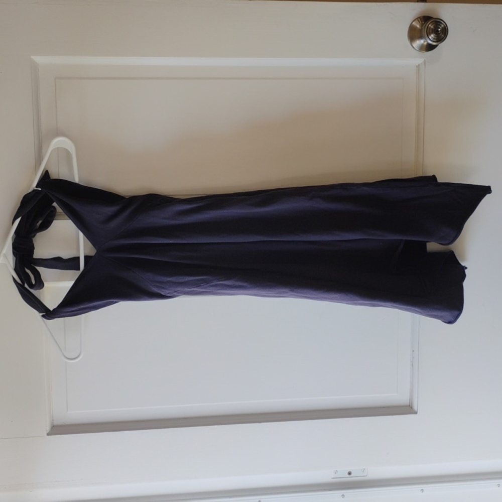 American Apparel Navy Backless Dress